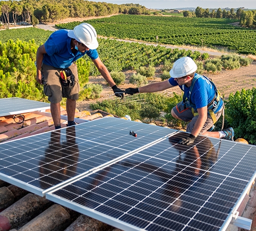 Instalación solar